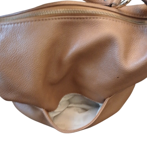 Michael Kors Brown Pebbled Leather Shoulder Bag - Picture 11 of 14